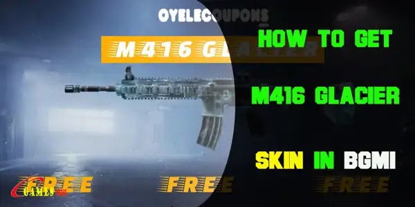 how to get m416 glacier skin in bgmi for free, bgmi m416 glacier skin download, bgmi m416 glacier skin file, bgmi m416 glacier skin redeem code 2022