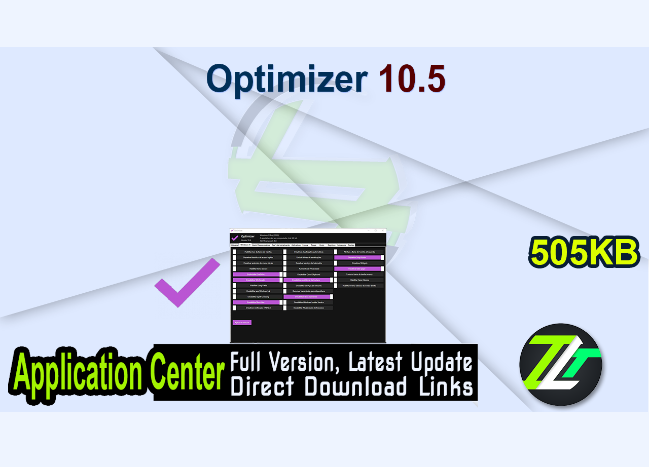 Optimizer 10.5