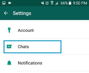 موقع تخزين صور ملف تعريف WhatsApp