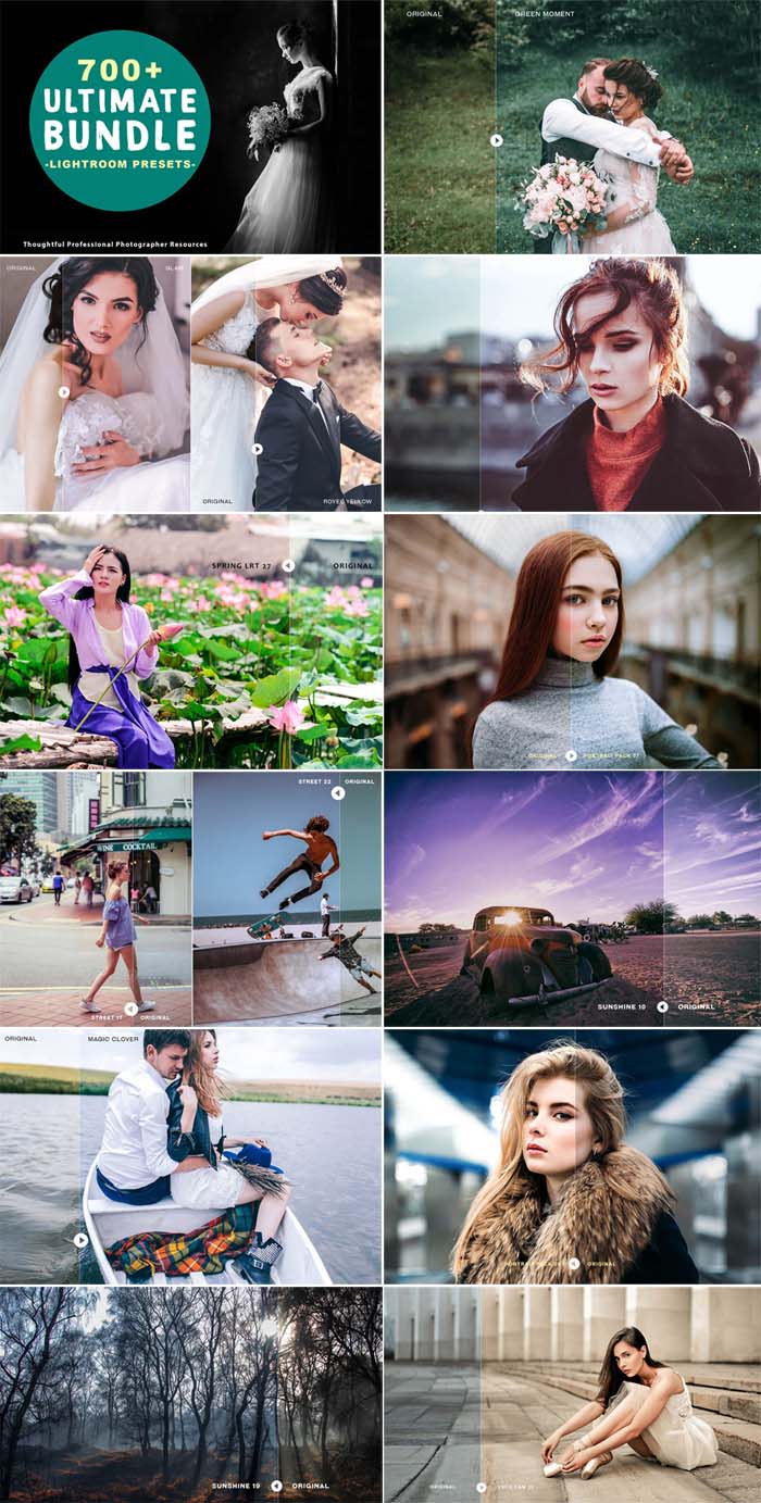Creativemarket - 700+ Lightroom Presets Bundle 700+ Lightroom Presets Bundle