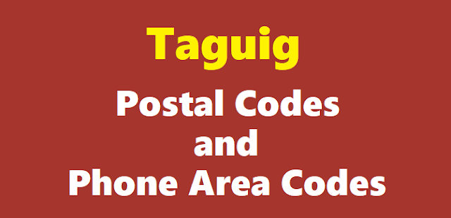 Taguig ZIP Codes