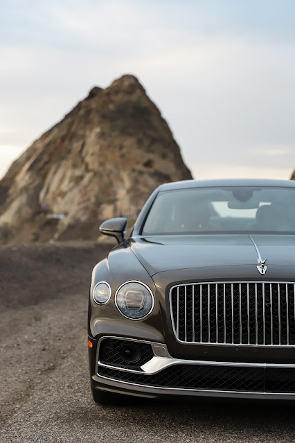 Flying Spur Hybrid in Malibu, Global Media Drive