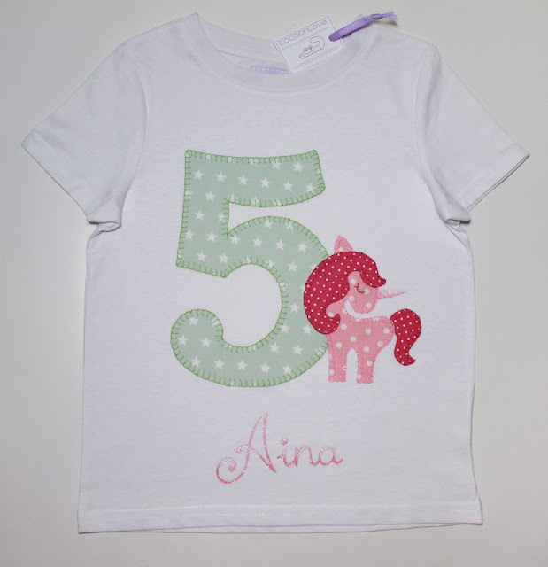 camiseta cumpleaños unicornio