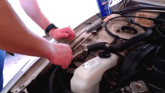 white smoke from exhaust