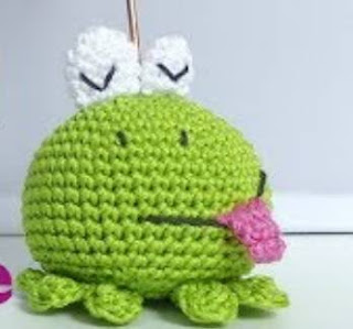 PATRON GRATIS RANA AMIGURUMI 46922 🐸