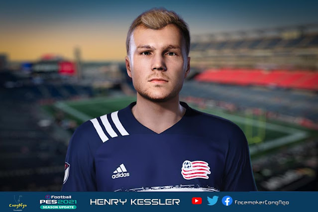 Henry Kessler Face For eFootball PES 2021