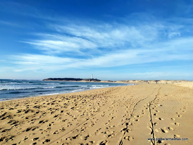 desde Caños de Meca a Faro de Trafalgar