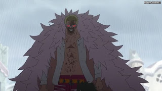 ワンピースアニメ ドレスローザ編 733話 ドフラミンゴ ドフィ DonQuixote Doflamingo | ONE PIECE Episode 733