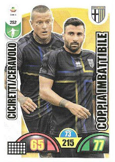 Panini Adrenalyn XL Calciatori 2018-2019 Coppia Imbattibile Set