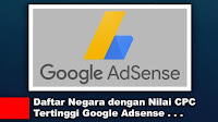 Inilah Daftar Keyword CPC Adsense Tertinggi Terbaru di Internasional dan Indonesia