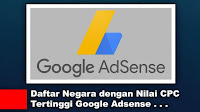 Inilah Daftar Keyword CPC Adsense Tertinggi Terbaru di Internasional dan Indonesia