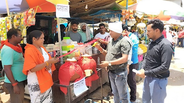 कांडी बाजार में विभिन्न जगहों पर कांडी पंचायत युवा मुखिया विजय राम ने पंसाला का किया उद्घाटन Kandi 