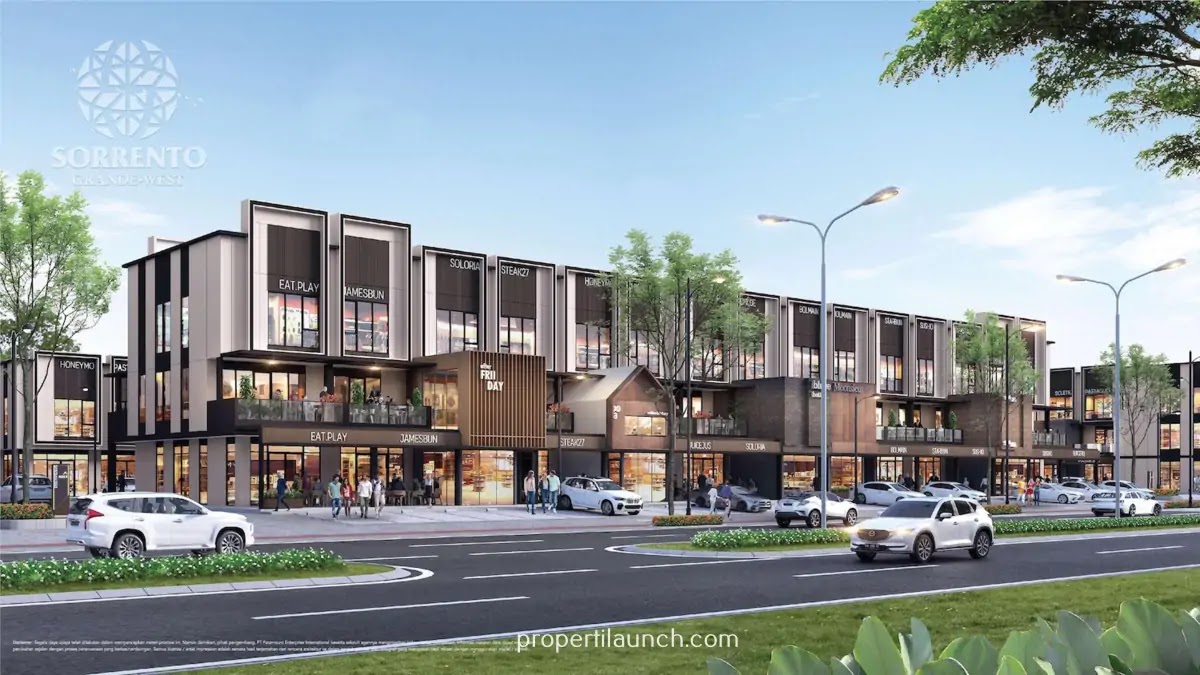 Ruko Sorrento Grande-West Paramount Serpong