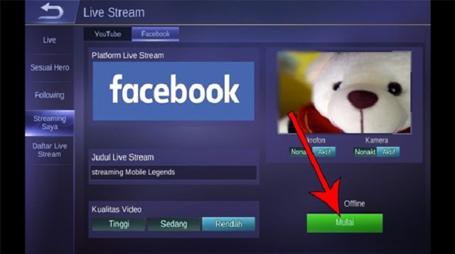 Cara Live Streaming di Facebook PC