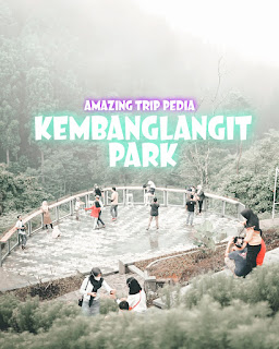 Menikmati Keindahan Kembang Langit Park