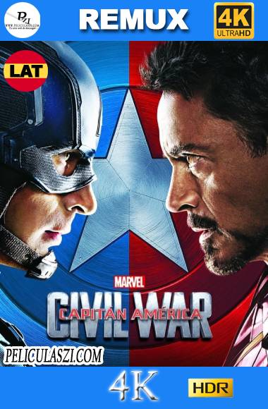 Captain America Civil War (2016) Ultra HD REMUX 4K & 1080p Dual-Latino VIP