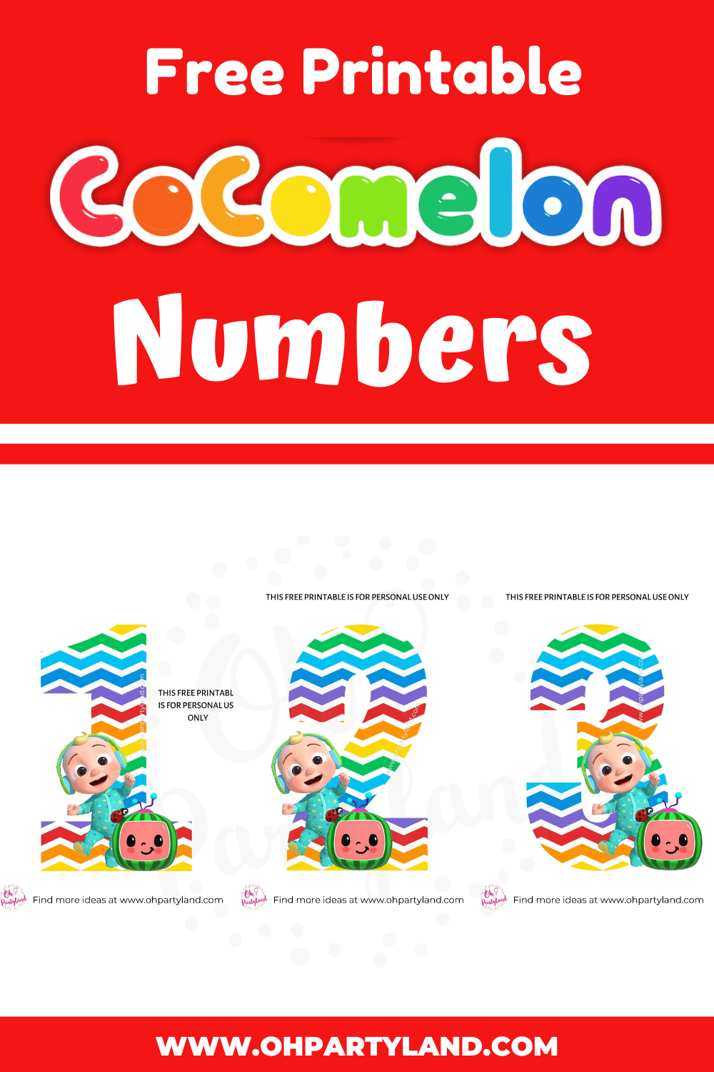 cocomelon numbers