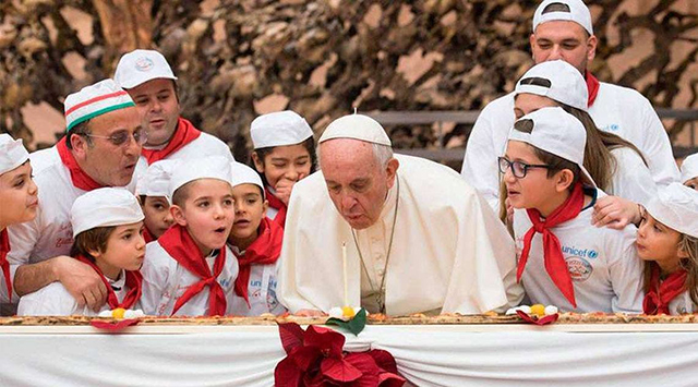 El Papa Francisco cumple 85 años de edad Foto: Vaticano