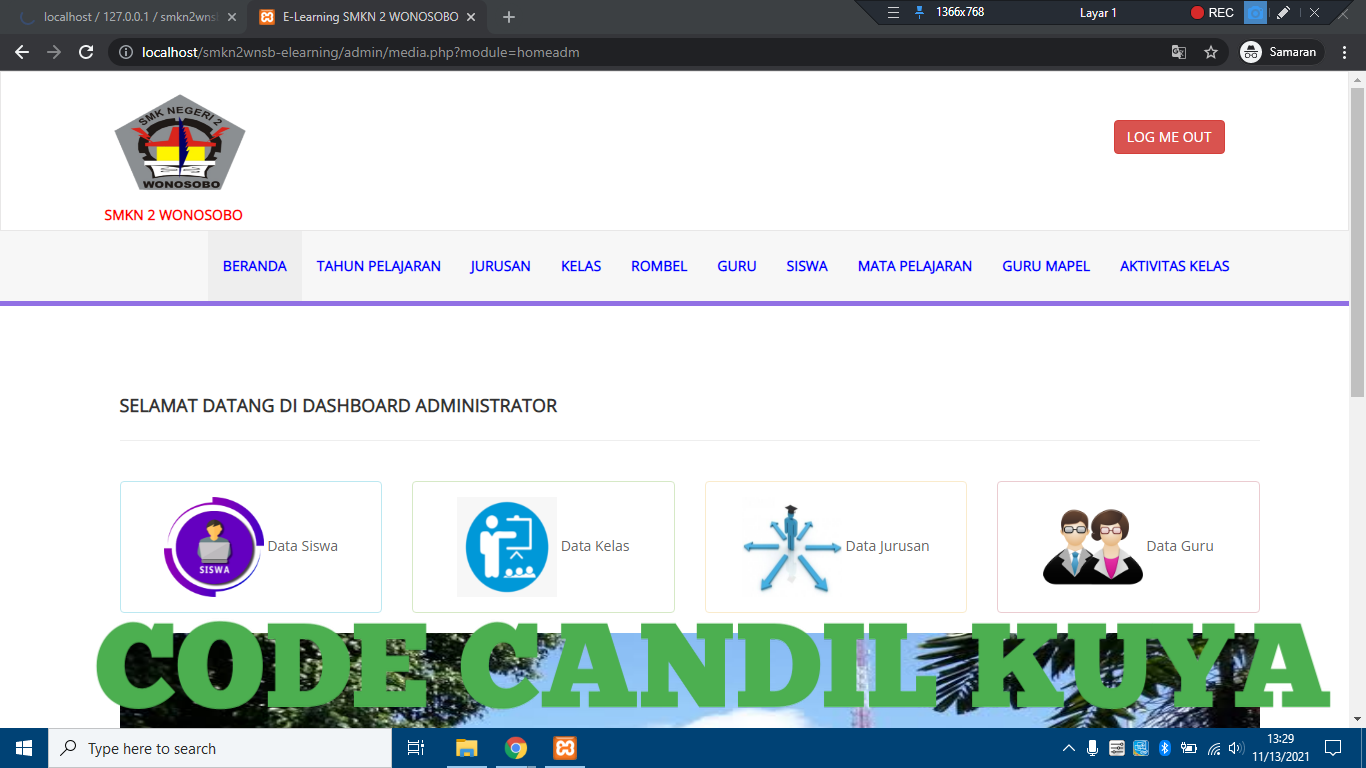 Source Code Aplikasi Elearning SMK Berbasis PHP