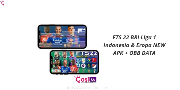 FTS 22 BRI Liga 1 Indonesia & Eropa NEW APK + OBB DATA