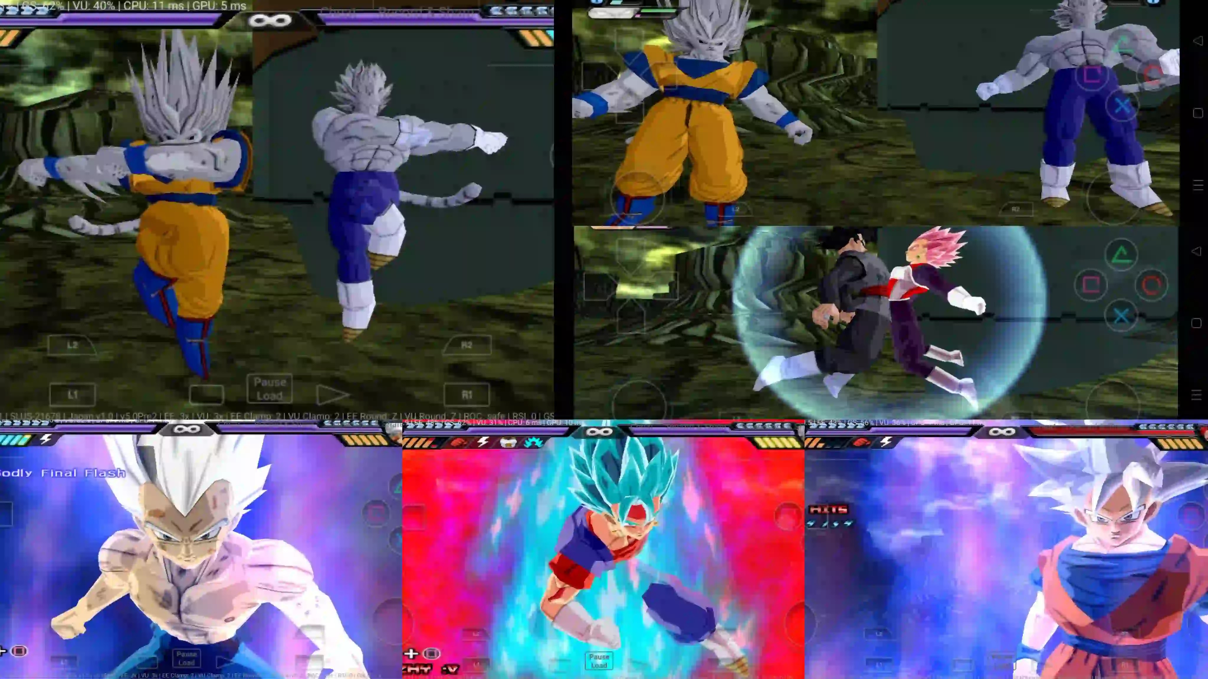 DBZ Budokai Tenkaichi 3 MOD Fusions PS2