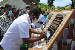 Herry Ario Naap Resmikan Pagar Gereja Jemaat Bait-El Aryom Soryar