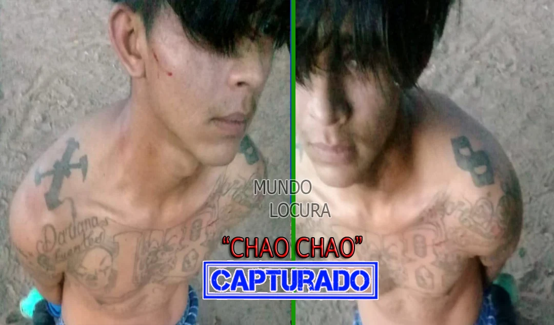 El Salvador: Capturan a joven pandillero con rango de gatillero en la 18S, Alias "Chao Chao" extorsionaba a los habitantes de Comasagua