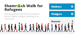 Shamrock Walk for Refugees - March 19 - 9 AM