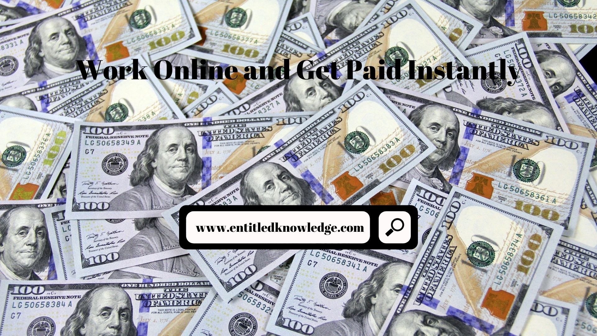 Work Online and Get Paid Instantly
