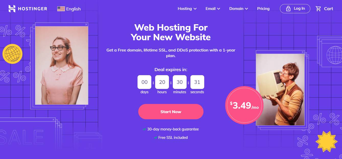 Hostinger Shared Web Hosting