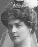 modern fringe tiara sweden leonora bennett countess tankerville