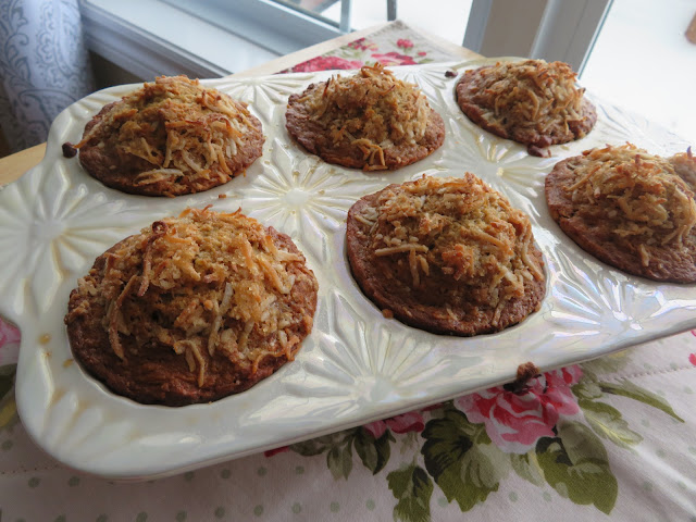 Banana & Coconut Muffins