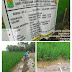 Ironis Pembangunan Drainase Jalan Wagir Jengkol Lemah Karya Oleh Cv. NUSANTARA RAYA Persis Nanam Batu Di Air Banjir 