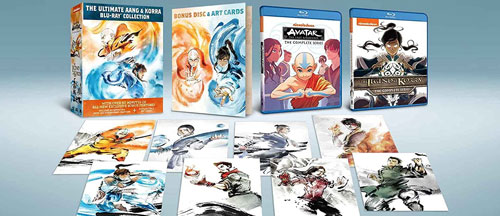 New on Blu-ray: AVATAR - THE LAST AIRBENDER / THE LEGEND OF KORRA - The Complete Collection