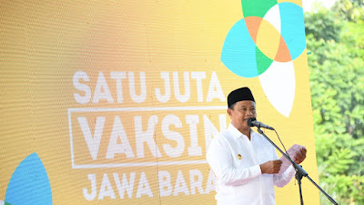 Wakil Gubernur Jawa Barat Buka Sentra Satu Juta Vaksin