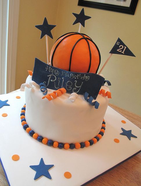 basketball cakes ideas