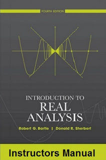 Introduction to Real Analysis 4th Edition Instructors Manual