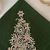 Cute Christmas Tree Embroidery Design