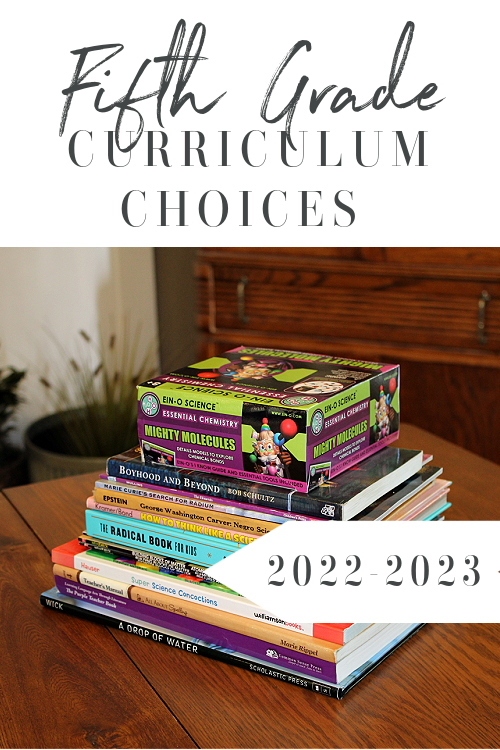 5th Grade Homeschool Curriculum Choices 2022-2023 #homeschool #homeschoolcurriculum