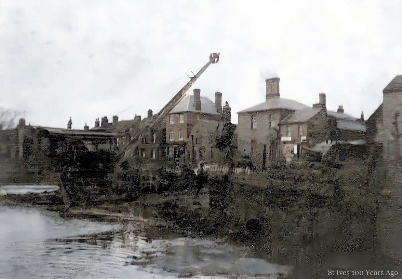 The Waits, St Ives, 1920 The Waits, St Ives, 1920