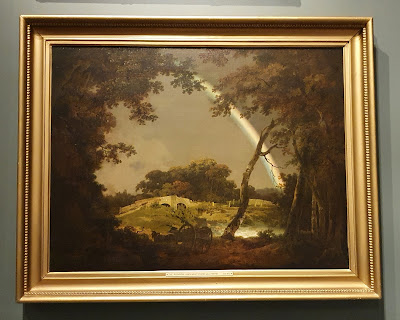 Joseph Wright Derby Art Gallery Landscape With A Rainbow