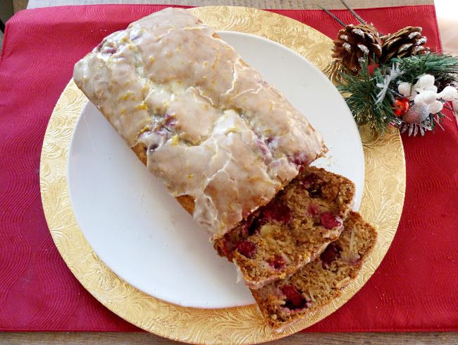 Cranberry Orange Almond Loaf