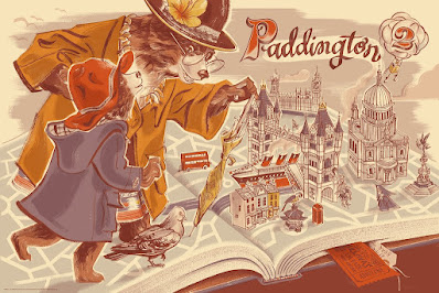 Paddington 2 Screen Print by Anne Benjamin x Mondo