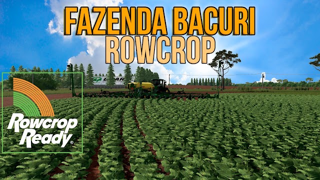 FS22 FAZENDA BACURI  ROWCROP