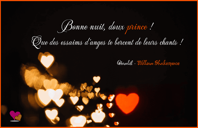 Citation de William Shakespeare sur Séparation, Nuit et Douleur