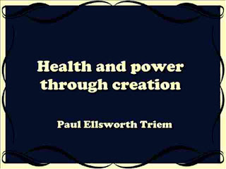 Health and power through creation