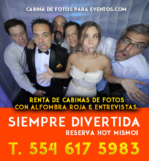 Renta de Cabina de Fotos para Eventos en Tlalnepantla