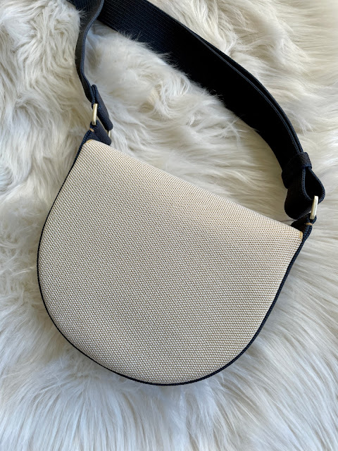 Rothy's Saddle Bag - Ink and Ivory