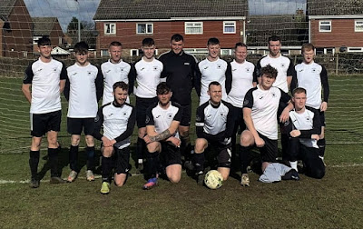 The Black Bull football team pictured at Brigg Recreation Ground in March 2022