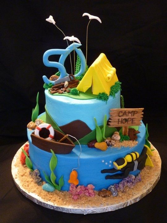 campsite cake